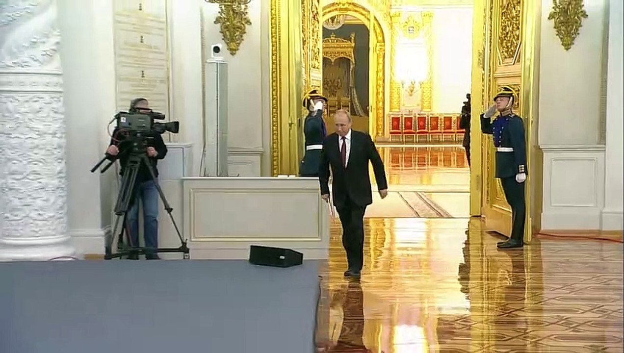 Putin gibt Annexion ukrainischer Regionen bekannt