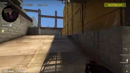 How to Smoke A Site on Vertigo, option 2 - CSGO