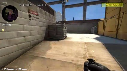 How to Smoke Heaven on Vertigo, option 1 - CSGO