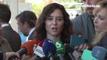 Ayuso amenaza con recurrir el impuesto a las grandes fortunas y dice que estudiará si invade sus competencias