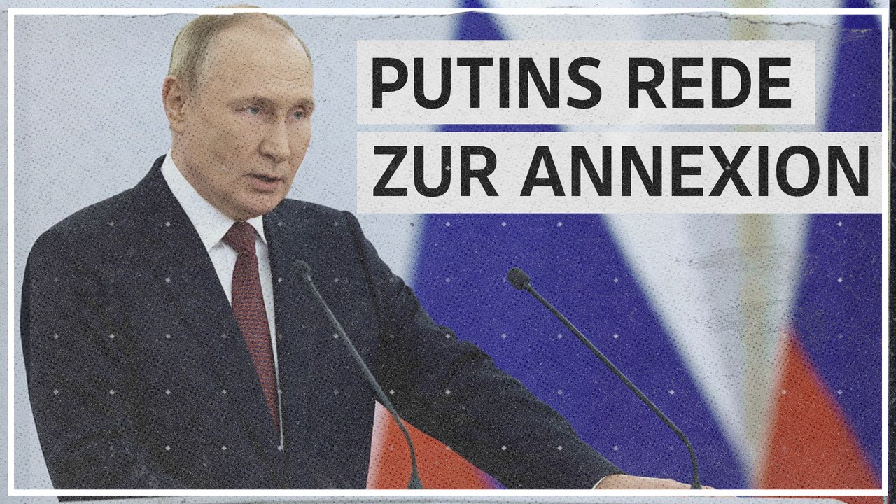 Putin über Annexion: 'Weil dies der Wille von Millionen von Menschen ist'