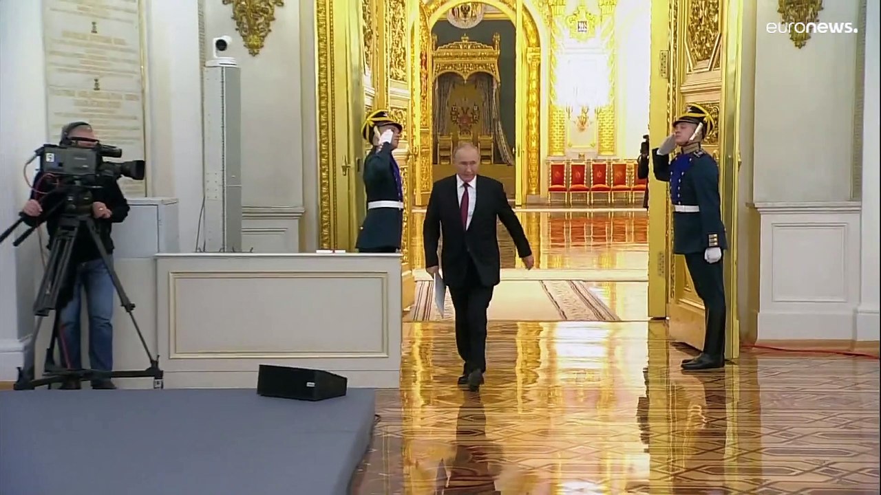 Putin escenifica la anexión ilegal de cuatro territorios ucranianos
