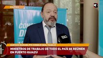 Ministros de trabajo de todo el país se reúnen en Puerto Iguazú