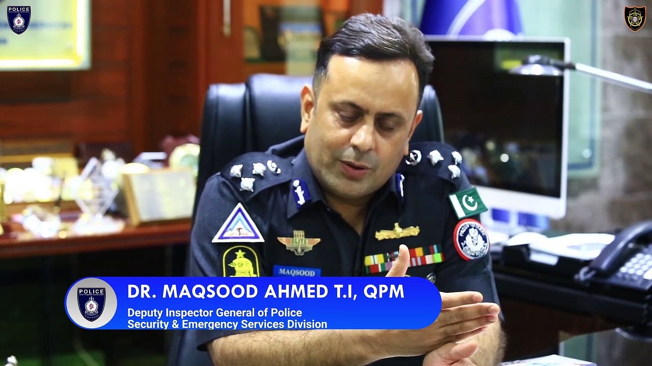 ایس ایس یو میں خواتین مردوں کے شانہ بشانہ کھڑی ہوتی ہیں - ڈی آئی جی سیکیورٹی ڈاکٹر مقصود احمد