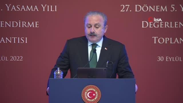 TBMM Başkanı Şentop: 27'nci Yasama döneminin tamamında Meclis Başkanlığına sunulan tezkerelerin toplam sayısı bin 600'ü geçmiştir