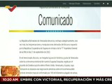 Venezuela denuncia tergiversaciones de Guyana en la ONU sobre controversia por el Esequibo