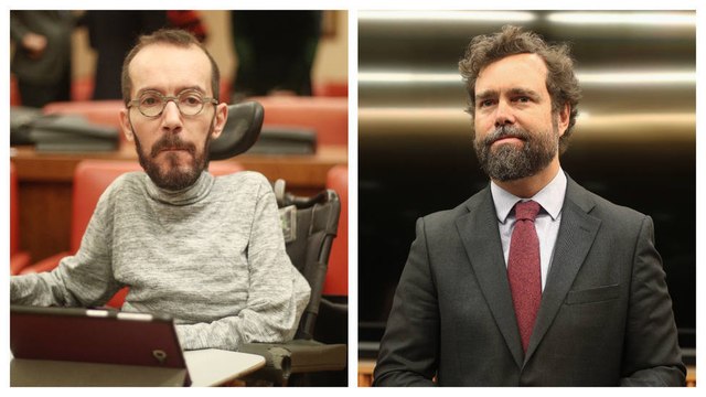El magistral 'zasca' de Espinosa de los Monteros a Echenique por el que Batet le apagó el micro en el Congreso