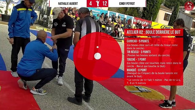 Tir de précision au féminin - Nyons pétanque 2022