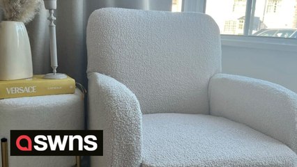Thrifter saved THOUSANDS upcycling old armchair she bought from charity shop