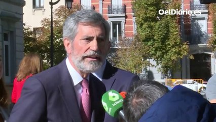 Lesmes fía su dimisión a lo que pase en los “próximos días” y subraya que lo “urgente” es renovar el Poder Judicial