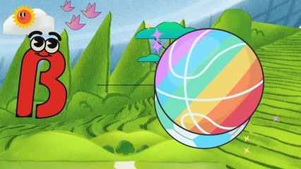 A For Apple . F For Fish.A B C D Song. Learning World a b c d e f Nursery Rhymes Rhyme & Kids Songs.