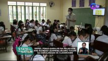 DepEd, pinag-aaralan na palakasin ang blended learning bilang tugon sa kakulangan sa classrooms | SONA
