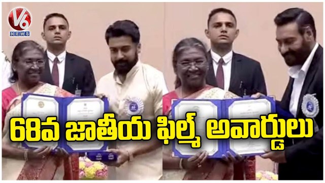 68th National Film Awards Ceremony : Ajay Devgn, Suriya Honoured With Best Actor Awards Delhi