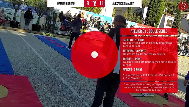 Tir de précision à pétanque - NYONS 2022