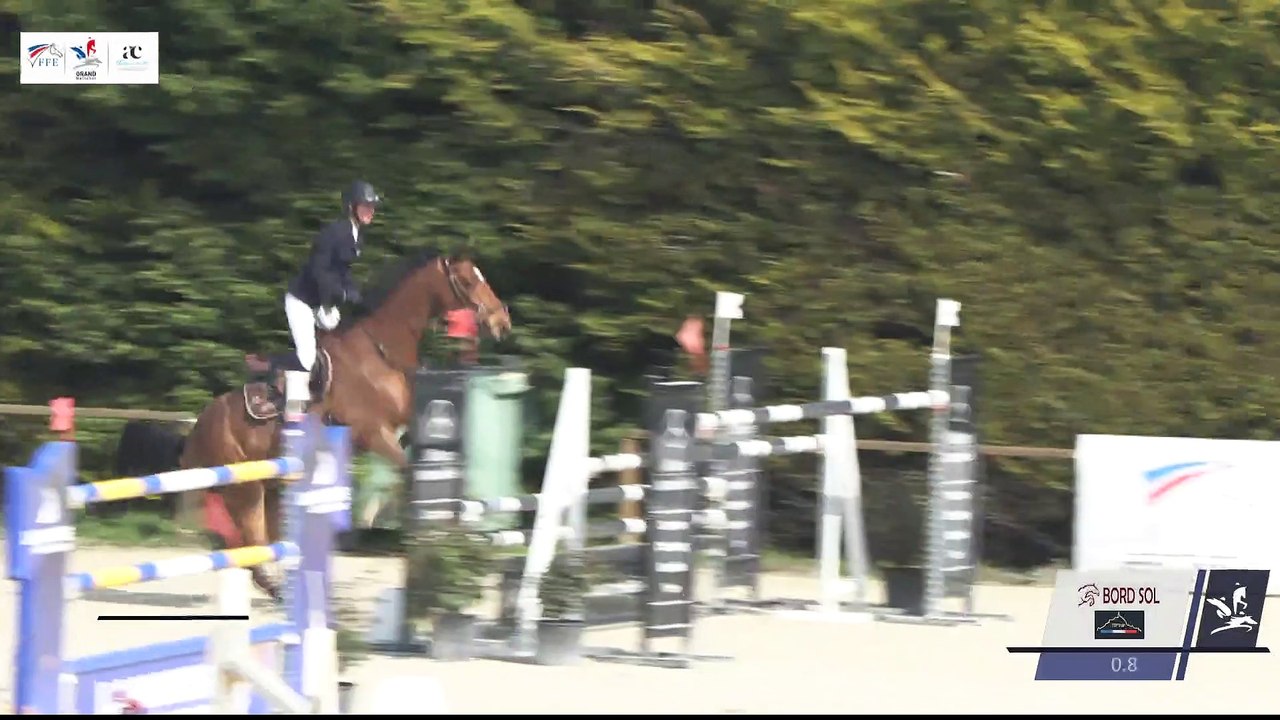 Grand National FFE - AC Print - CSO  | Auvers (FRA) | Axelle LAGOUBIE | VAILLANT DE TIVOLI