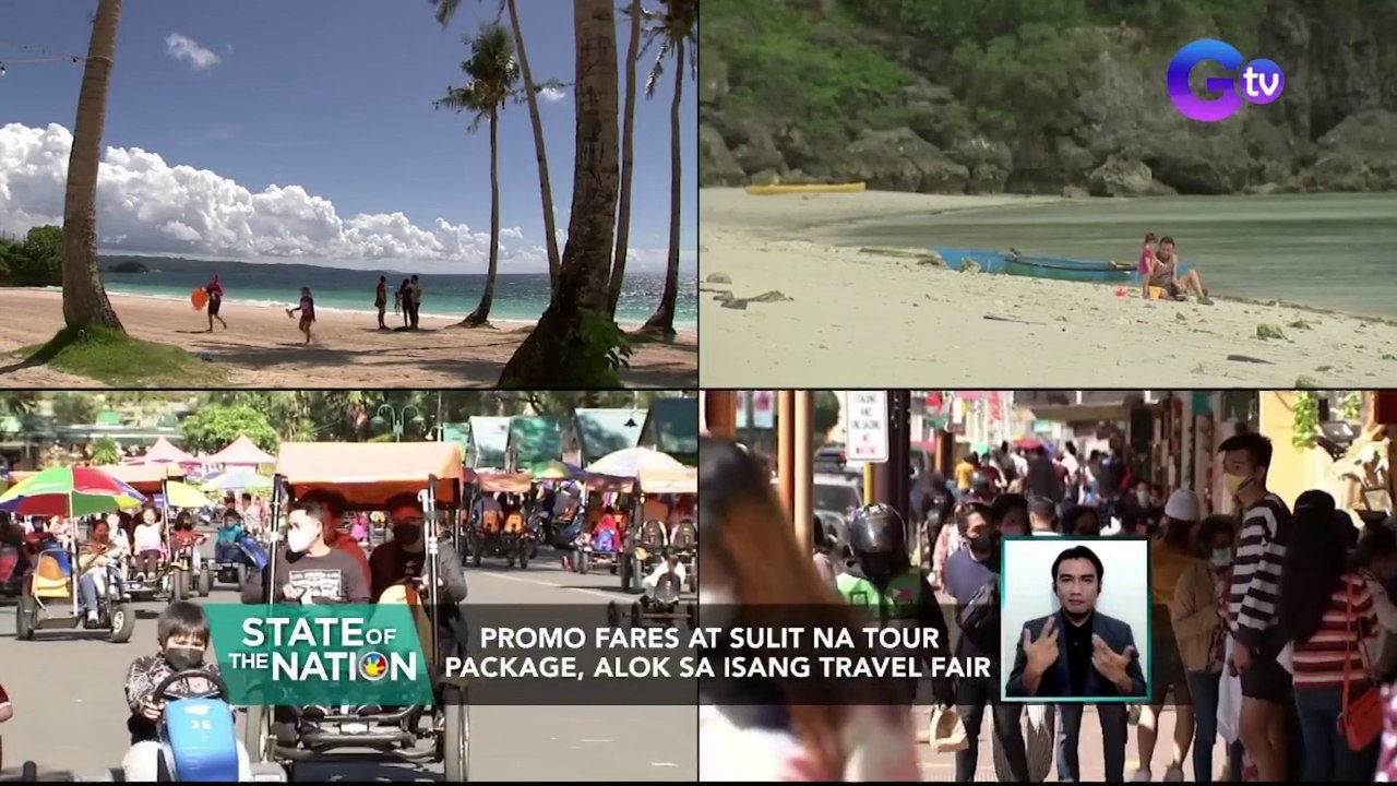 Promo fares at sulit na tour package, alok sa isang travel fair | SONA