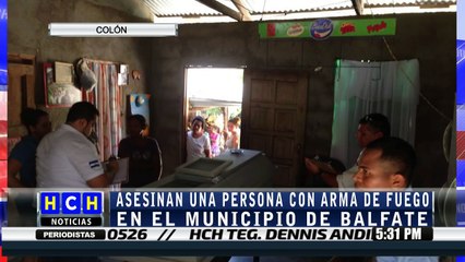 Acribillan a una persona cuando se dirigía a su trabajo en Balfate, Colón