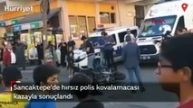 Sancaktepe'de hırsız polis kovalamacası kazayla sonuçlandı