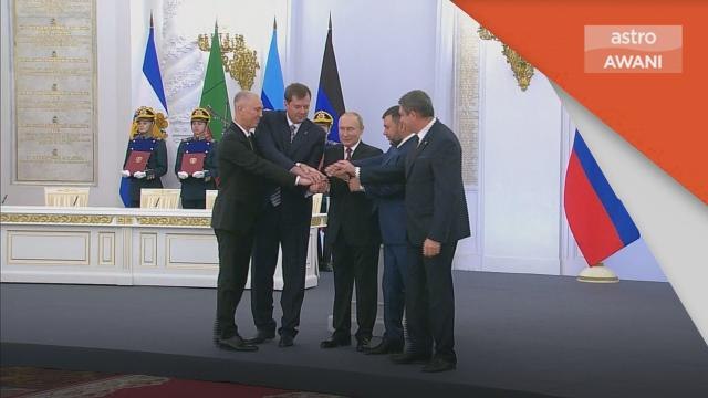Krisis Rusia-Ukraine | Putin gabung empat wilayah Ukraine bawah pentadbiran Rusia