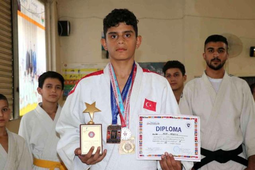 Şanlıurfalı genç judoda Türkiye birincisi oldu
