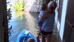 Ouragan Ian: elle secourt ses petits-enfants avec un kayak