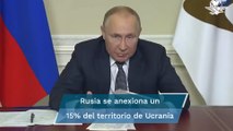 Putin firma los tratados de anexión de las cuatro regiones ucranianas ocupadas