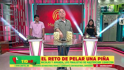 Momento divertido: Amanda y Nicolás se someten a los retos de La Batidora