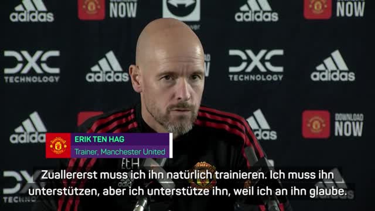 Ten Hag “unterstützt und glaubt” an Maguire