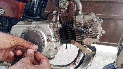 how to 70cc bike clutch adjustment