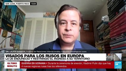 Lajos Szaszdi: "La mayoría de los rusos que huyen son personas que no quieren morir en batalla"