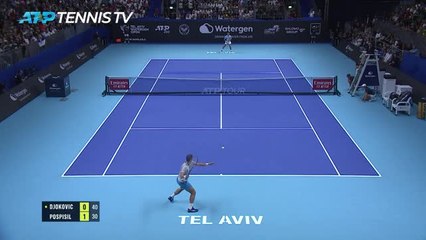 Download Video: Djokovic seals semi-final spot in Tel Aviv