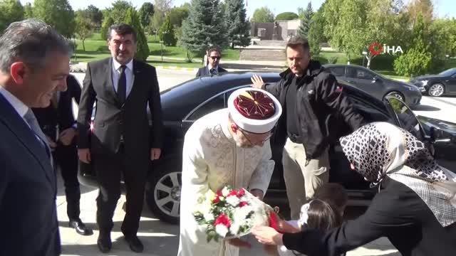 Karaman haber! Diyanet İşleri Başkanı Prof. Dr. Ali Erbaş Karaman'da