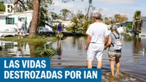 Los damnificados del huracán Ian