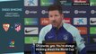 Simeone not bothered about players being distracted by World Cup