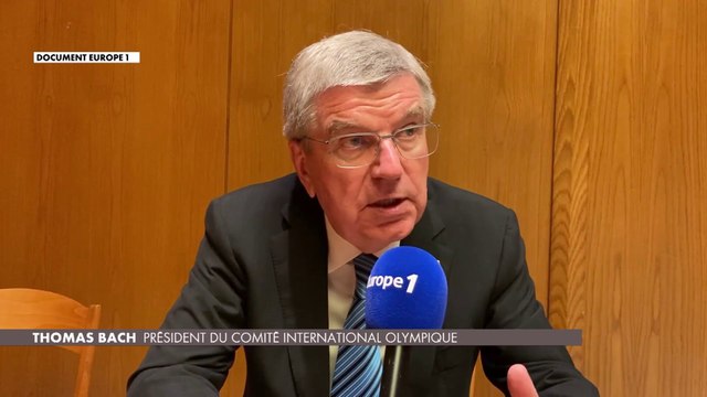 Thomas Bach : «Pour le moment, on a donné ces recommandations de ne pas inviter les athlètes russes et biélorusses», aux Jeux olympiques de Paris 2024
