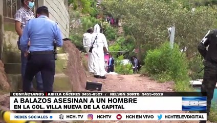 ¡Cuando regresaba de comprar tortillas! Matan a joven en la col. Villa Nueva