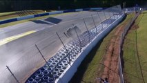 Porsche Carrera Cup America Road Atlanta 2022 Qualifying Hyett Crash Flip