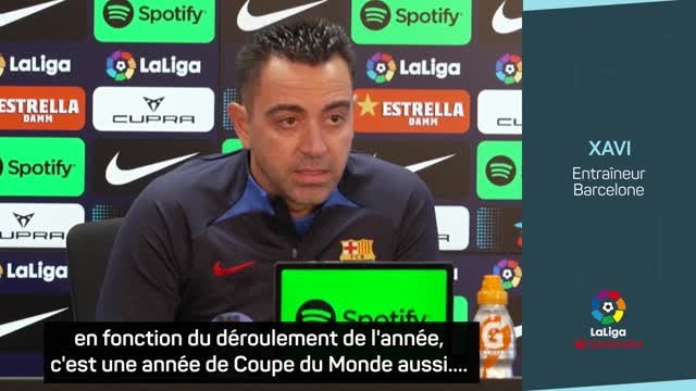 Barcelone - Xavi : “On fera le bilan à la fin de l’année avec Busquets”