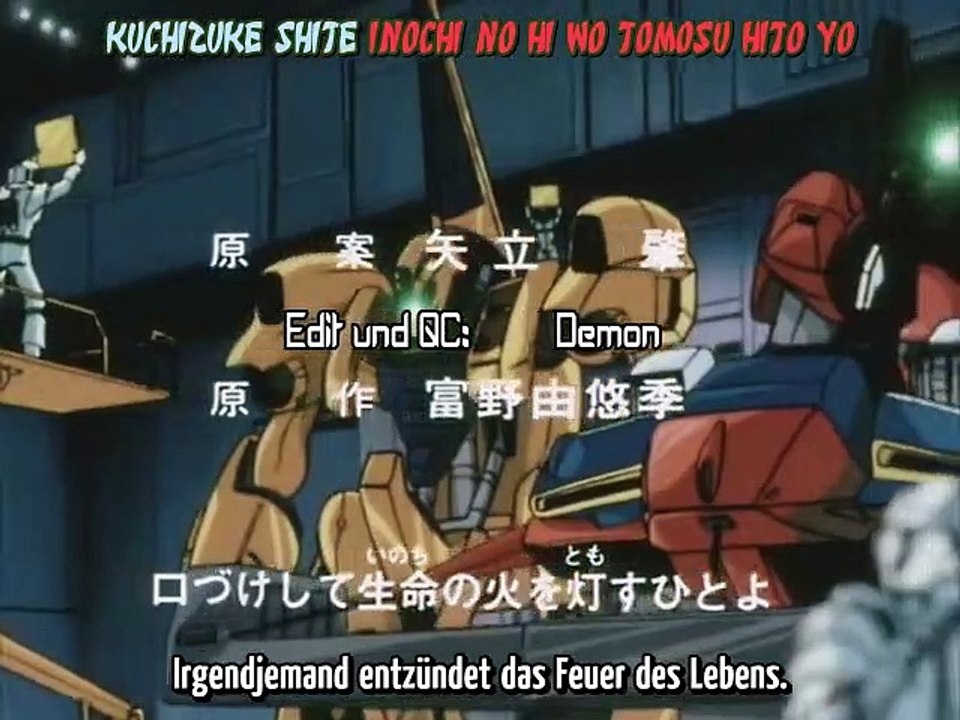 Mobile Suit Zeta Gundam Staffel 1 Folge 37 HD Deutsch