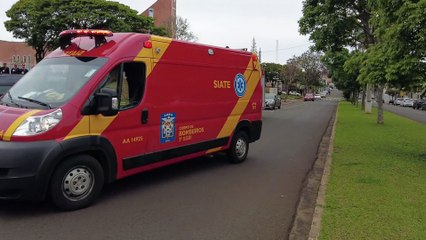 Bombeiros fazem simulação de acidente em Ivaiporã
