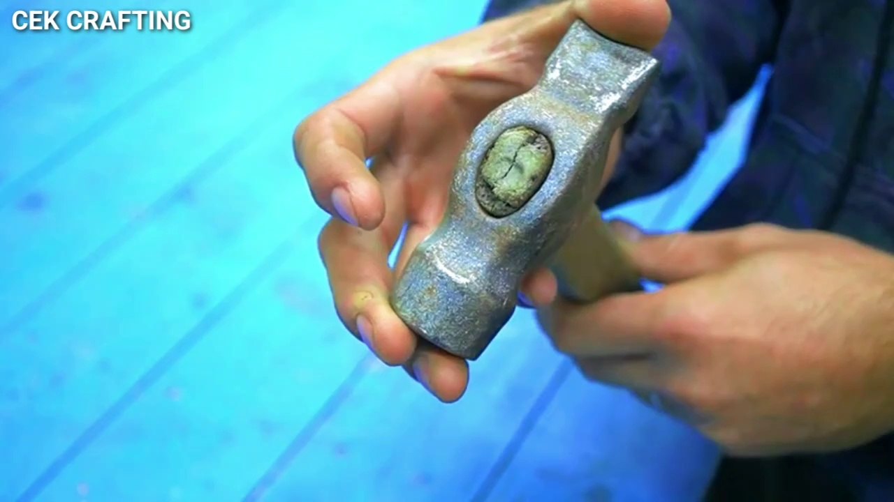 Ide kreatif 8 !! How to tighten the hammer