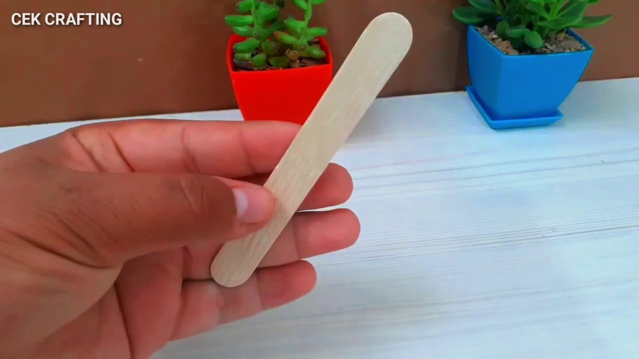 Ide kreatif 6 !! How to make toys from ice cream sticks