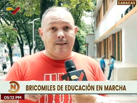 Más de 30 mil centros educativos han sido rehabilitados a través de las Bricomiles