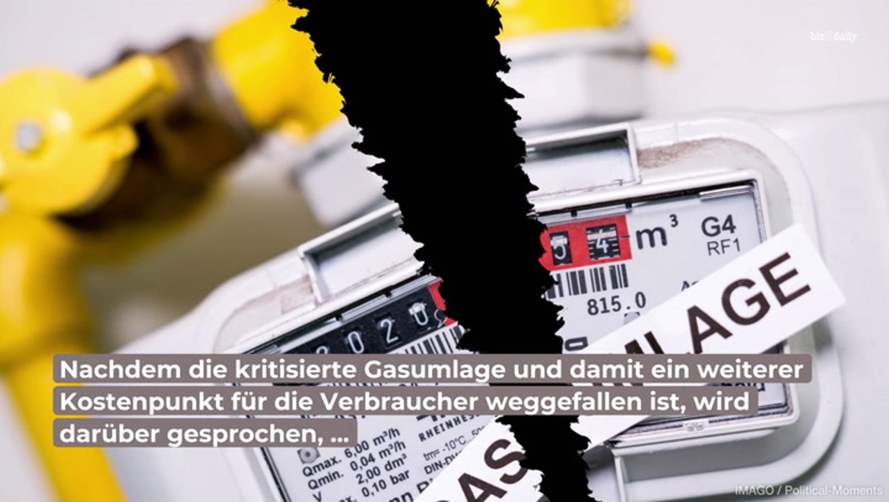 Bundestag entscheidet über mehrwertsteuersenkung auf gas