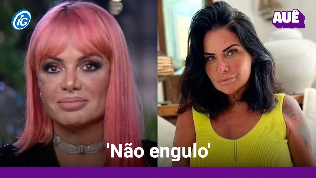 'Não engulo', dispara Valentina