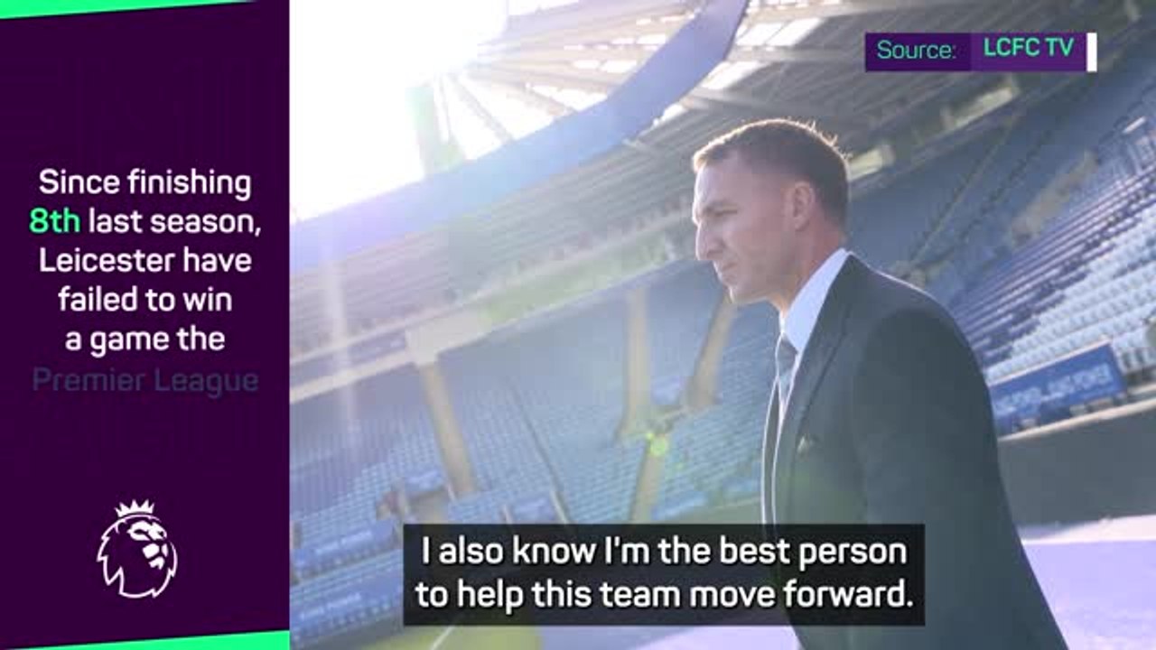 'I'm the best person to help this team' - Rodgers 'happy' despite Leicester struggles
