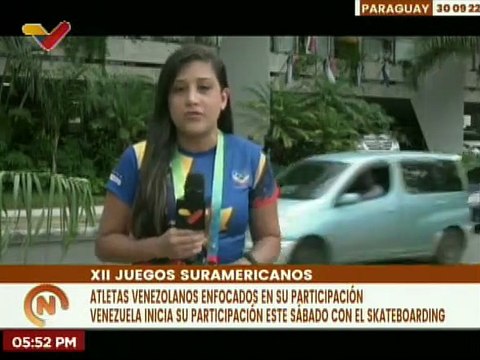 Atletas venezolanos se preparan para su participación en los XII Juegos Suramericanos Paraguay 2022