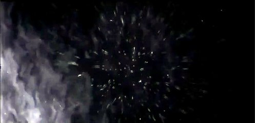 The falling rain in the winter 