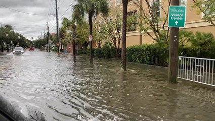 Heavy rain, strong winds from Ian pummel the Lowcountry