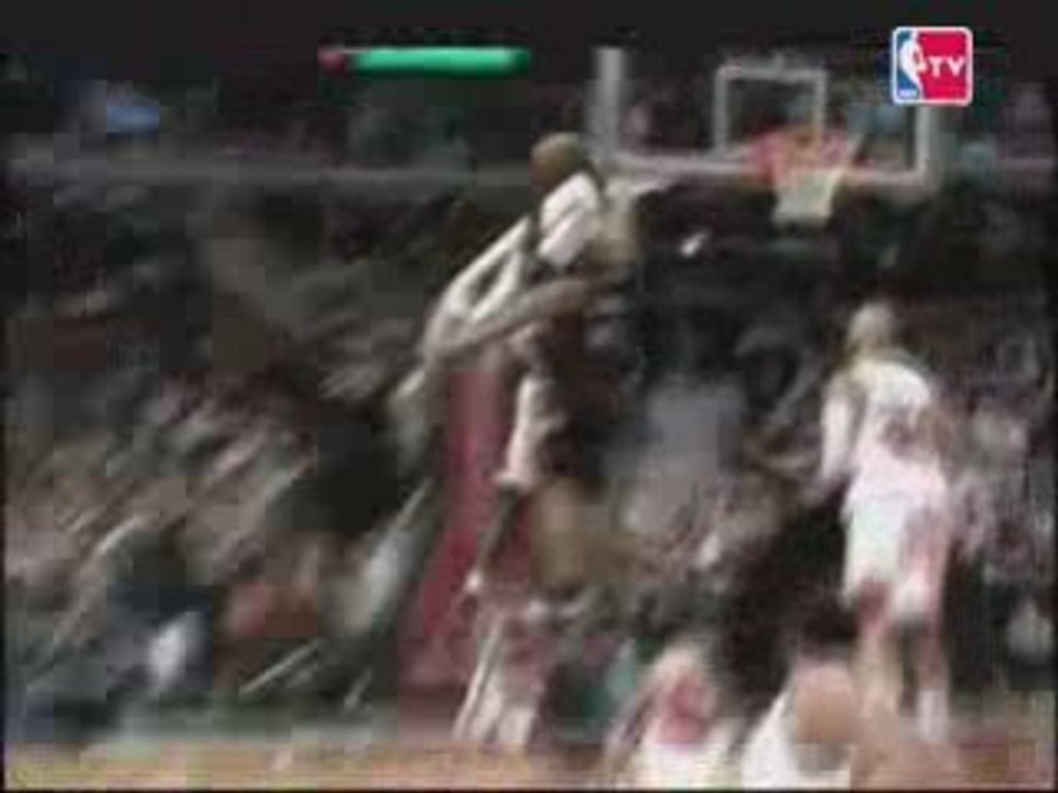 Samuel Dalembert Block On Luol Deng on his way